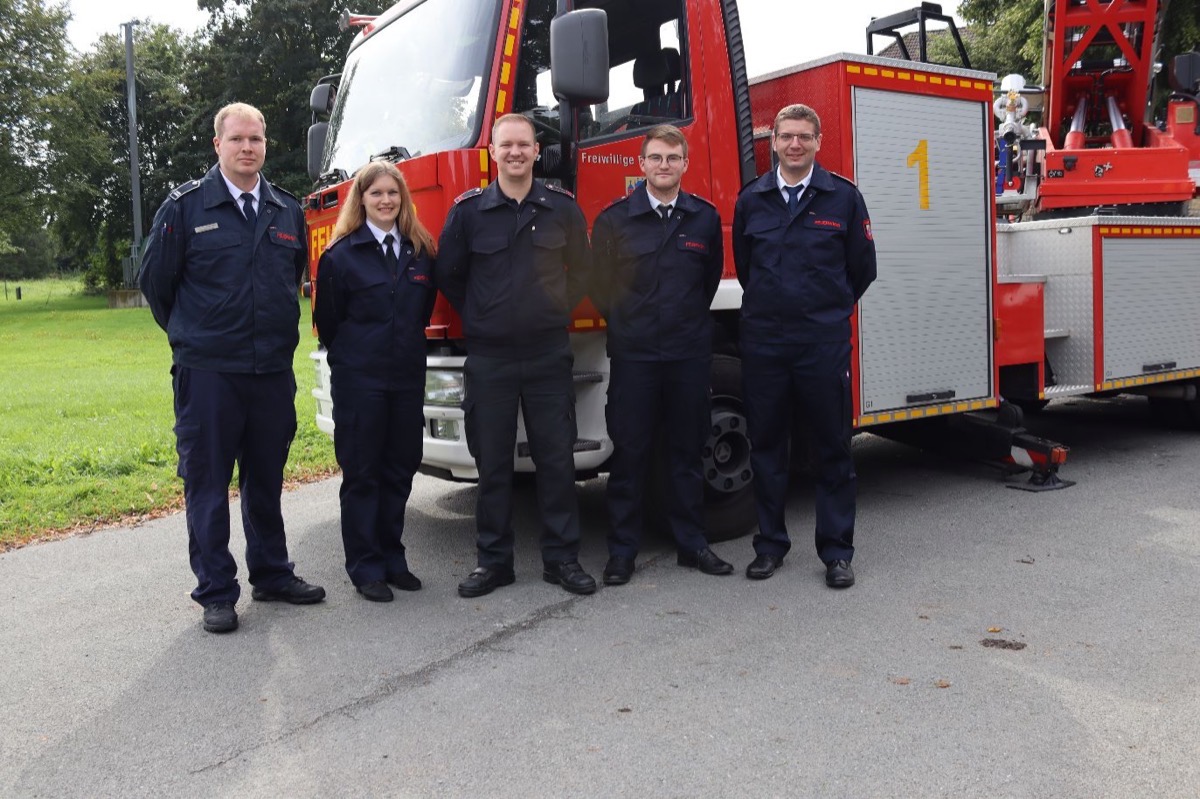 Das Presseteam der Freiwilligen Feuerwehr Warburg